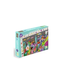 Puzzle d'observation Crazy Town 200 pièces - Djeco