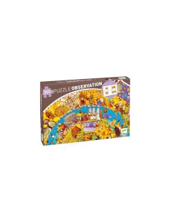 Puzzle d'observation Histoire et livret - Djeco