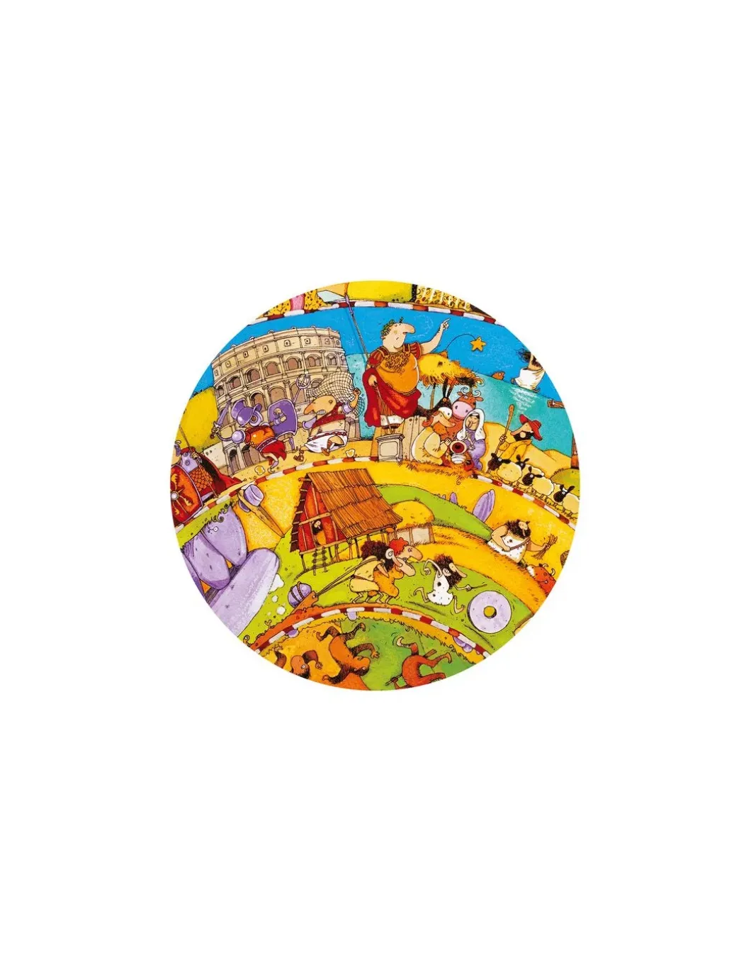 Puzzle d'observation Histoire et livret - Djeco
