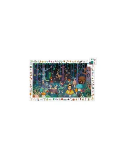 Puzzle d'observation la forêt enchantée - Djeco