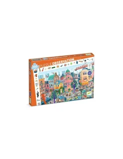 Puzzle d'observation La ville 200 pièces - Djeco