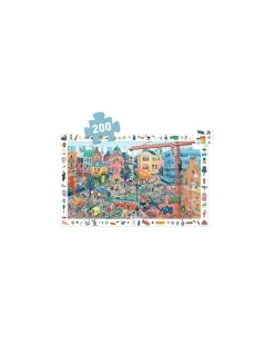 Puzzle d'observation La ville 200 pièces - Djeco