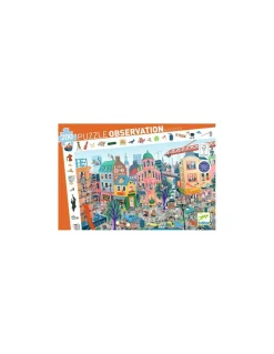 Puzzle d'observation La ville 200 pièces - Djeco