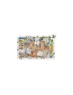 Puzzle d'observation Le chateau fort - Djeco