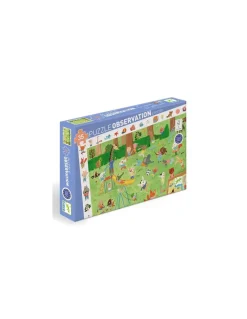 Puzzle d'observation Le square des petits amis - Djeco