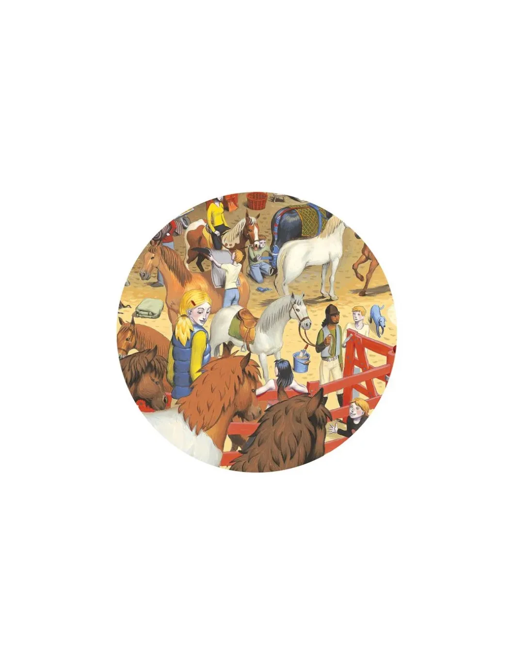 Puzzle d'observation équitation - Djeco