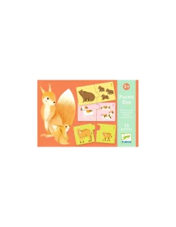 Puzzle duo Bébés animaux - Djeco