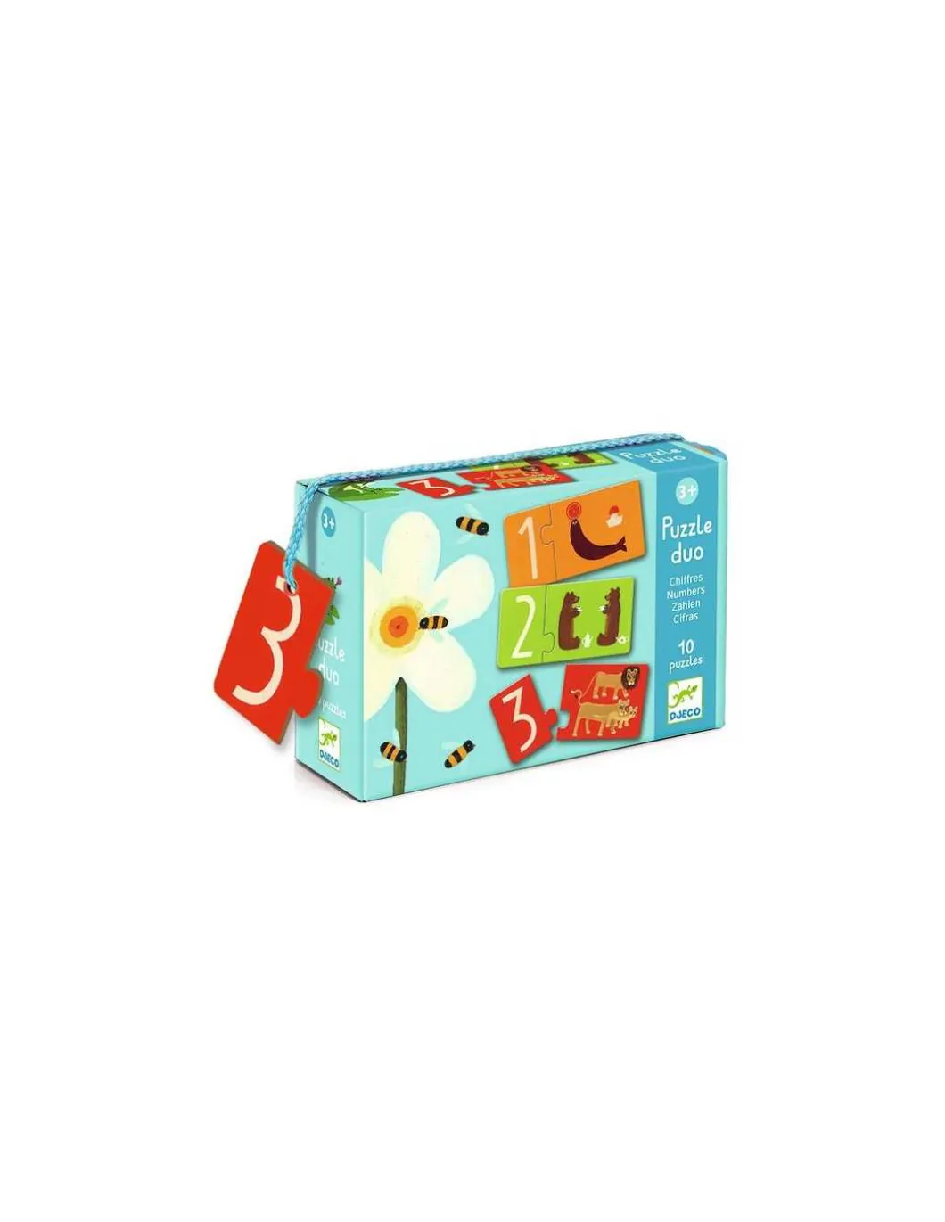Puzzle duo chiffres - Djeco