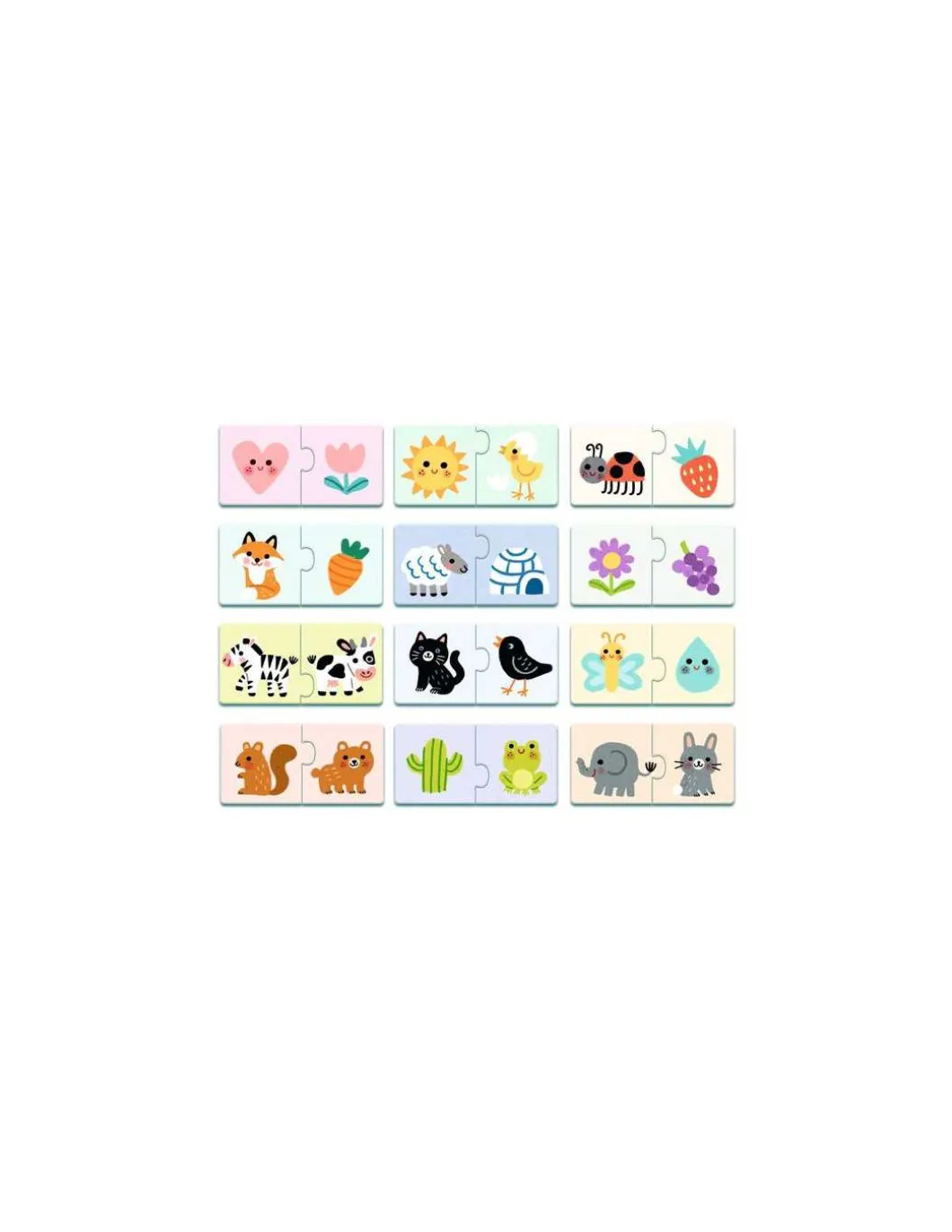 Puzzle duo Couleurs - Djeco