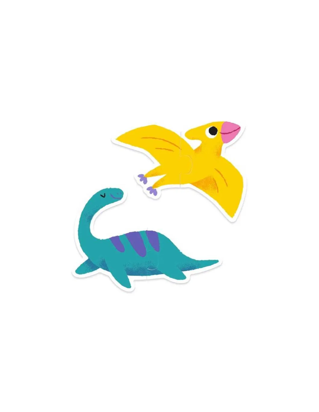 Puzzle duo Dinos - Djeco