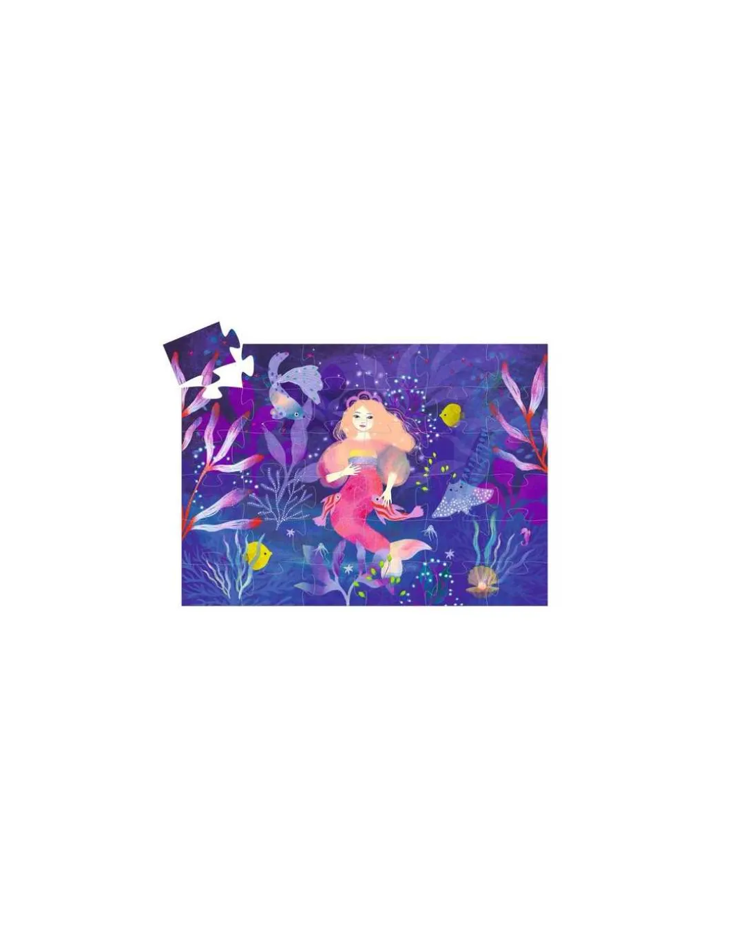 Puzzle Ella la sirène 36 pièces - Djeco