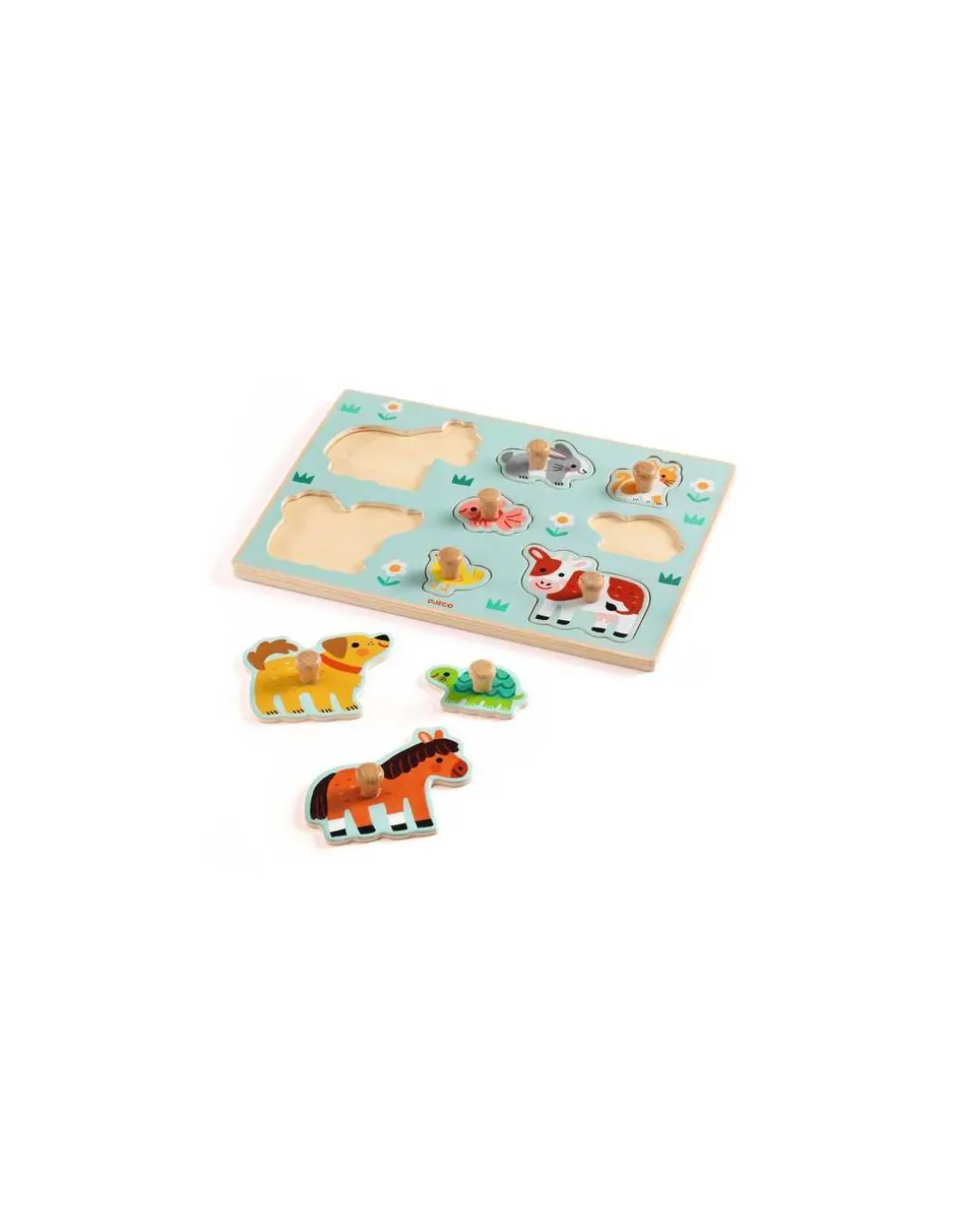 Puzzle en bois Dog'n'Co - Djeco