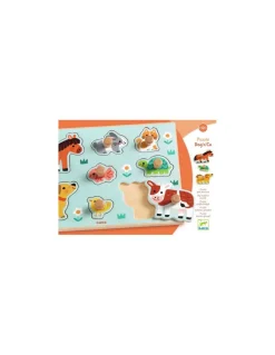 Puzzle en bois Dog'n'Co - Djeco