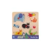 Puzzle encastrable 5 animaux Les toupitis - Moulin Roty