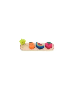 Puzzle encastrement 1,2,3 et 4 fruits Andy Westface - Vilac