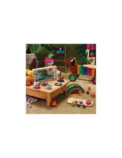 Puzzle encastrement 1,2,3 et 4 fruits Andy Westface - Vilac