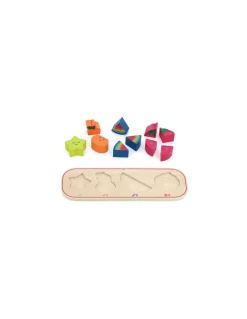 Puzzle encastrement 1,2,3 et 4 fruits Andy Westface - Vilac