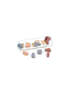 Puzzle Encastrement 1,2,3 et 4 animaux Sarah Betz - Vilac