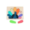 Puzzle encastrement en volume paon Andy Westface - Vilac