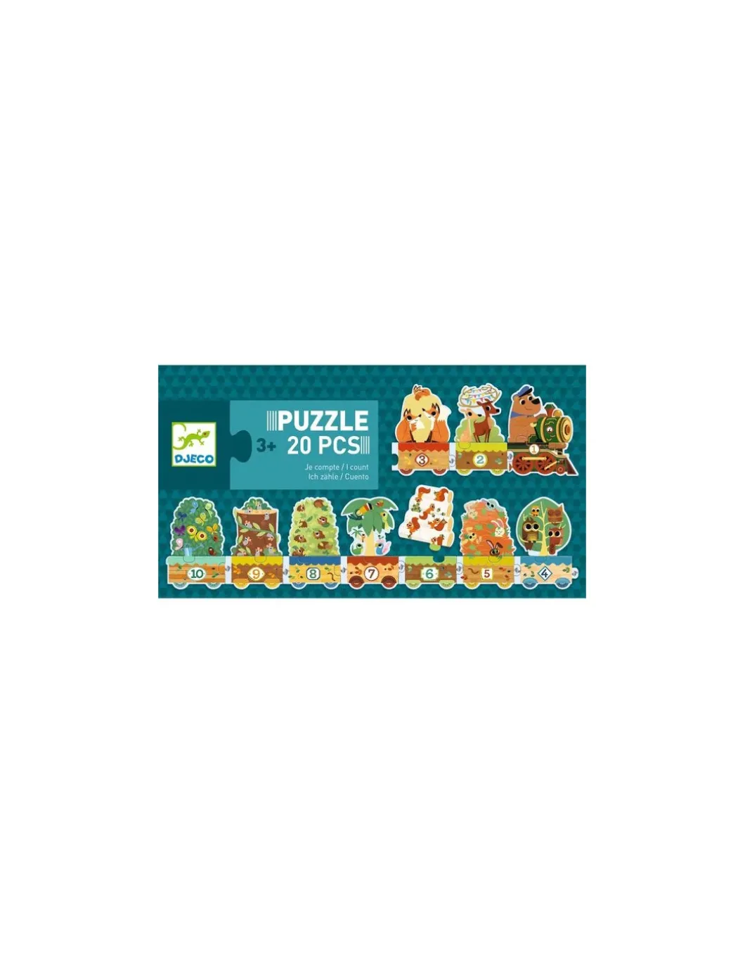 Puzzle frise Je compte - Djeco