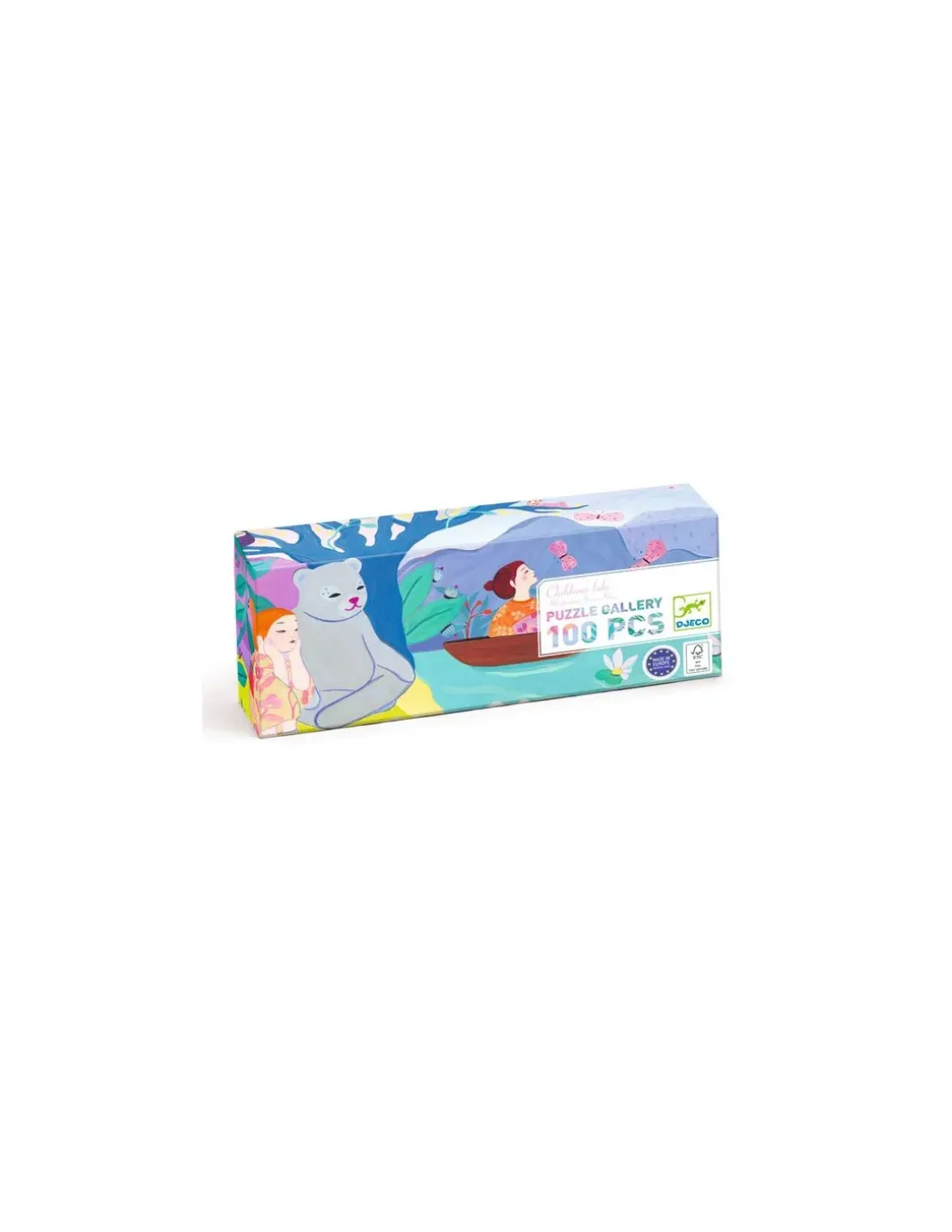 Puzzle gallery Children's lake 100 pièces - Djeco