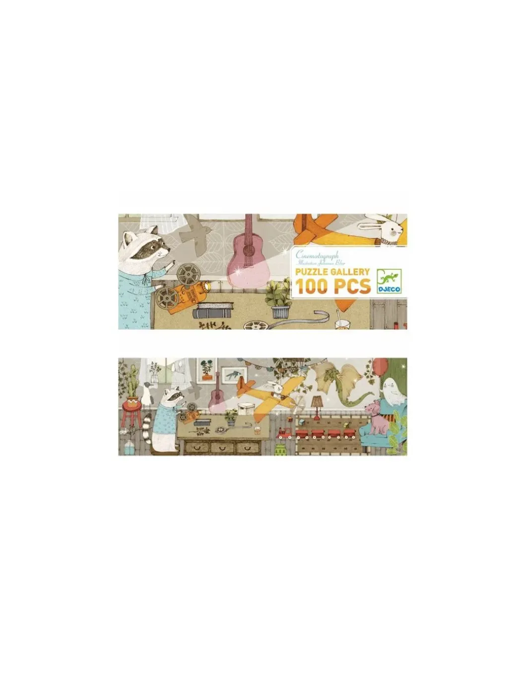 Puzzle gallery Cinematograph 100 pièces - Djeco