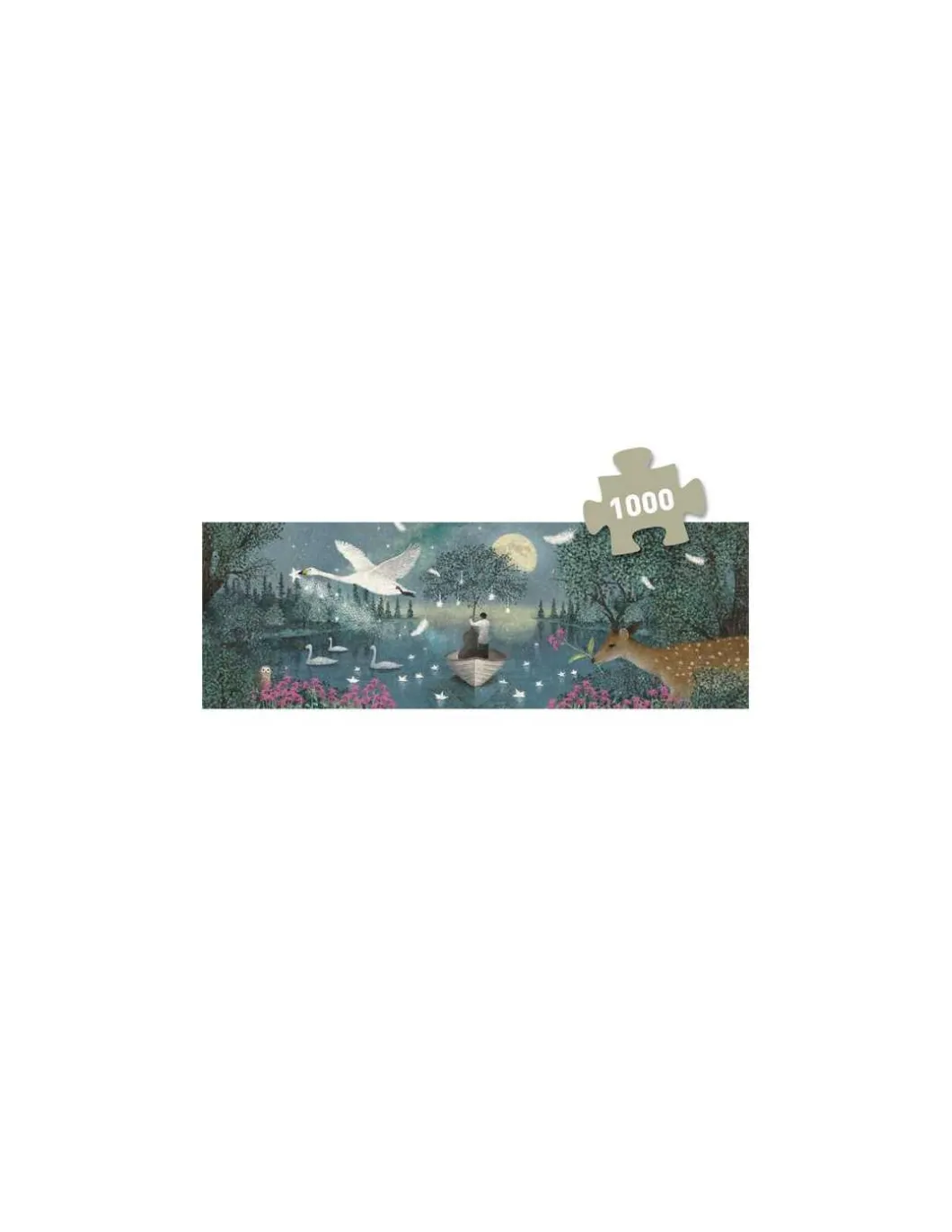 Puzzle Gallery Hymne à la Lune 1000 pièces - Djeco