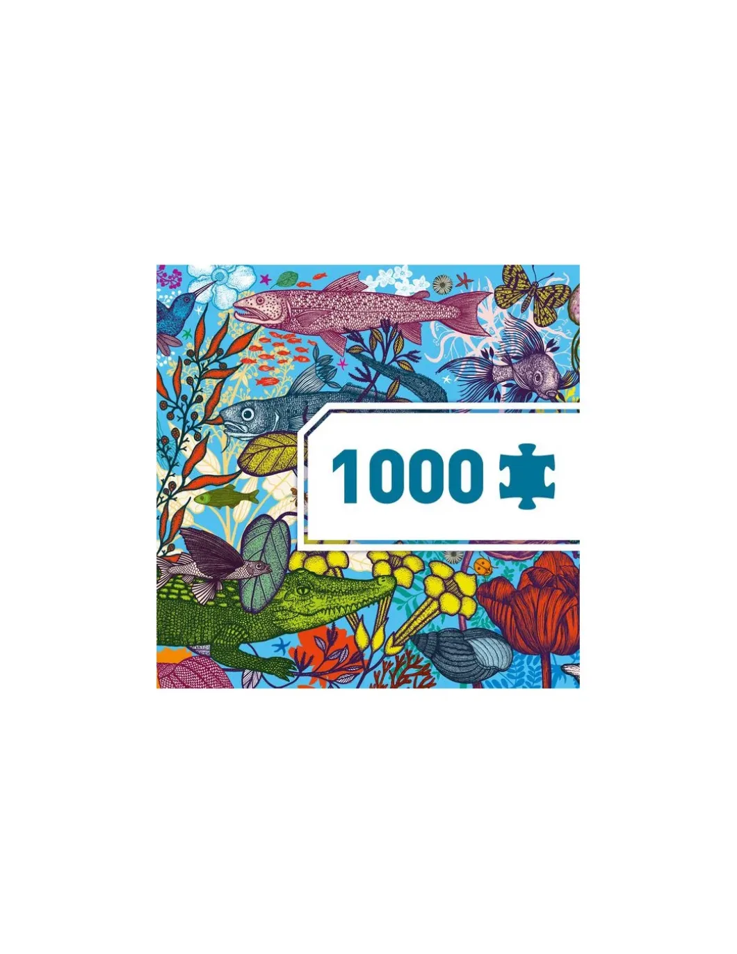 Puzzle gallery Land and Sea 1000 pièces - Djeco