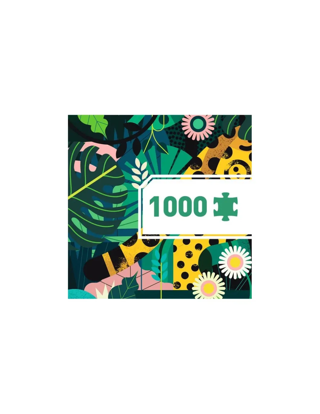 Puzzle gallery Leopard 1000 pièces - Djeco