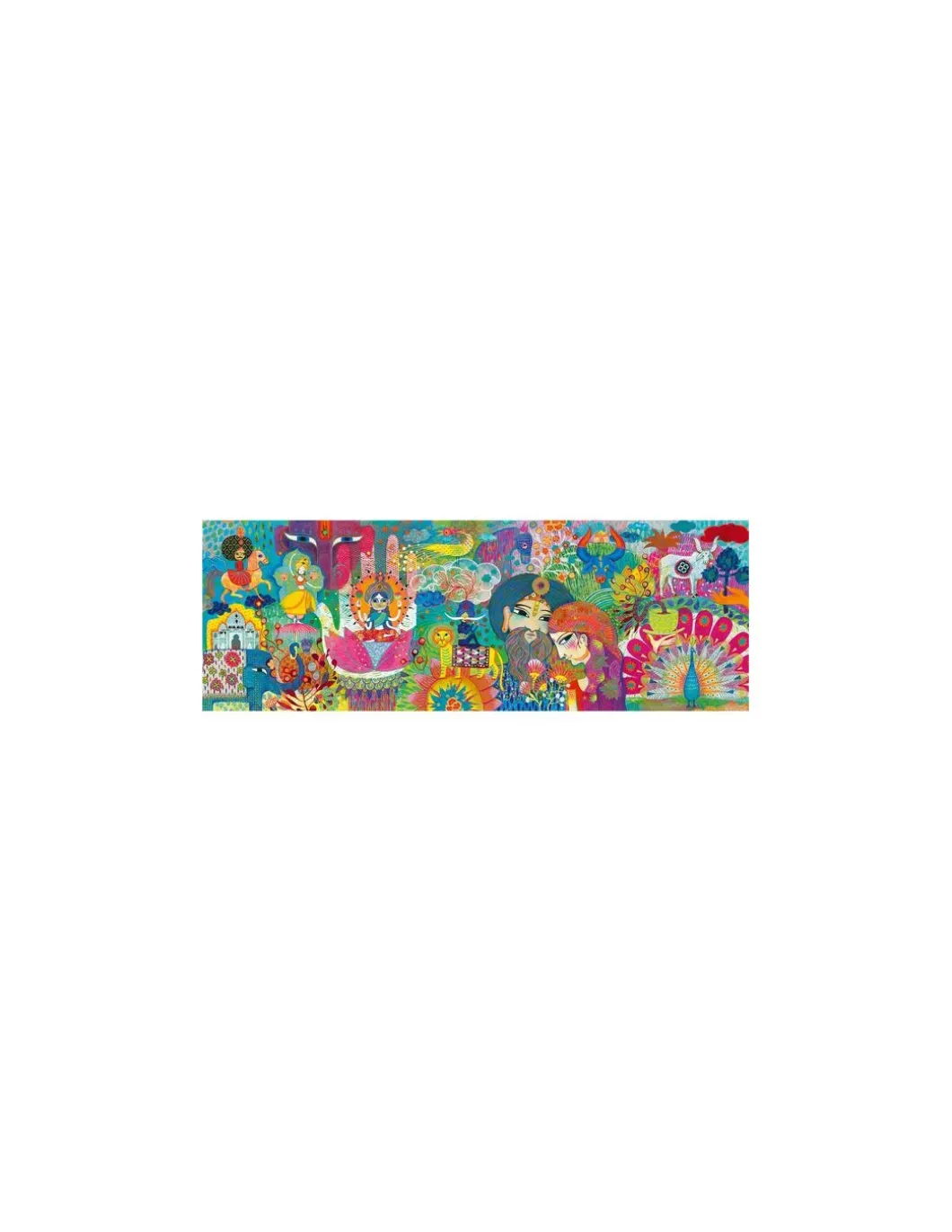 Puzzle gallery Magic India 1000 pièces - Djeco