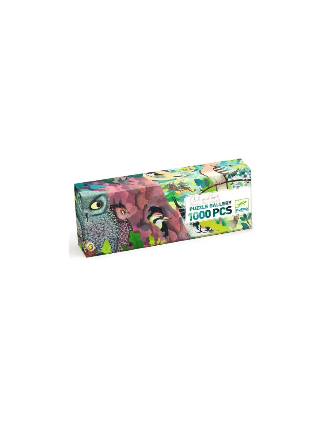 Puzzle gallery Owls and birds 1000 pièces - Djeco