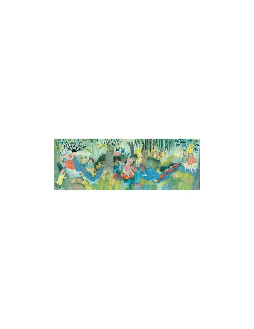 Puzzle gallery River party 350 pièces - Djeco