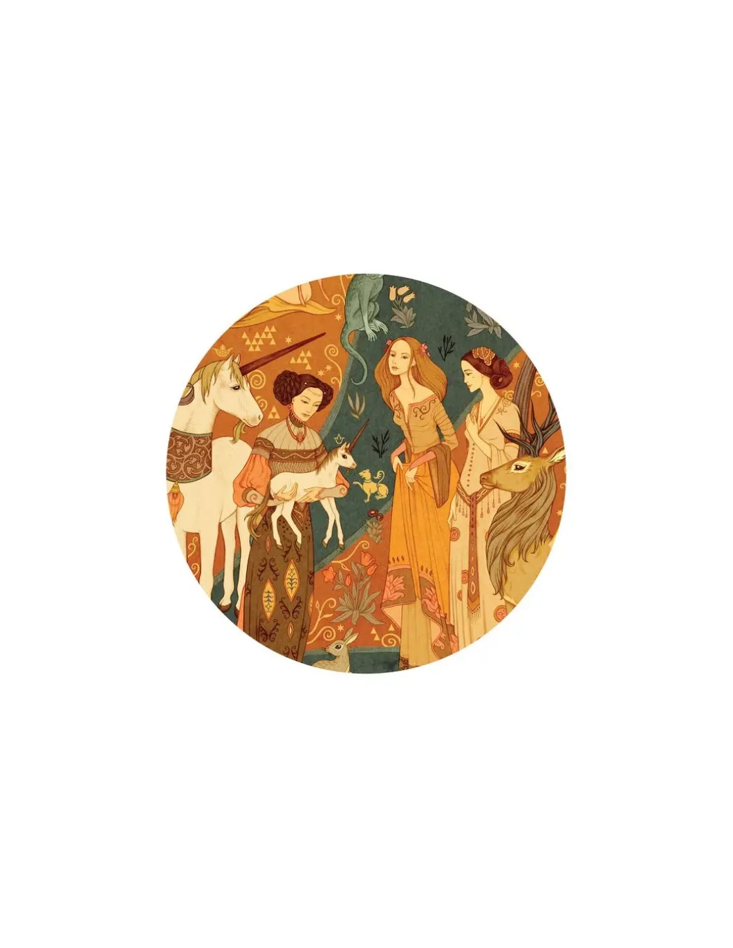 Puzzle gallery unicorn garden 500 pièces - Djeco