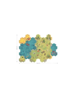 Puzzle géant Bataille 30 pièces - Djeco