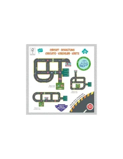 Puzzle géant circuit city - Djeco