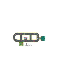 Puzzle géant circuit city - Djeco