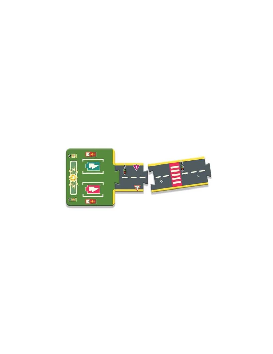 Puzzle géant circuit city - Djeco