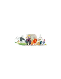 Puzzle géant la parade des animaux - Djeco