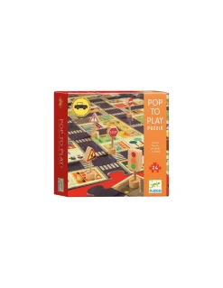 Puzzle géant la ville - Djeco