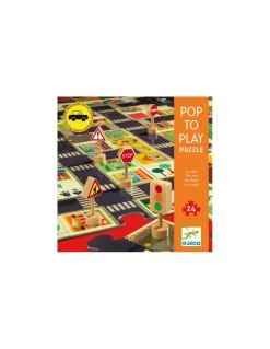 Puzzle géant la ville - Djeco