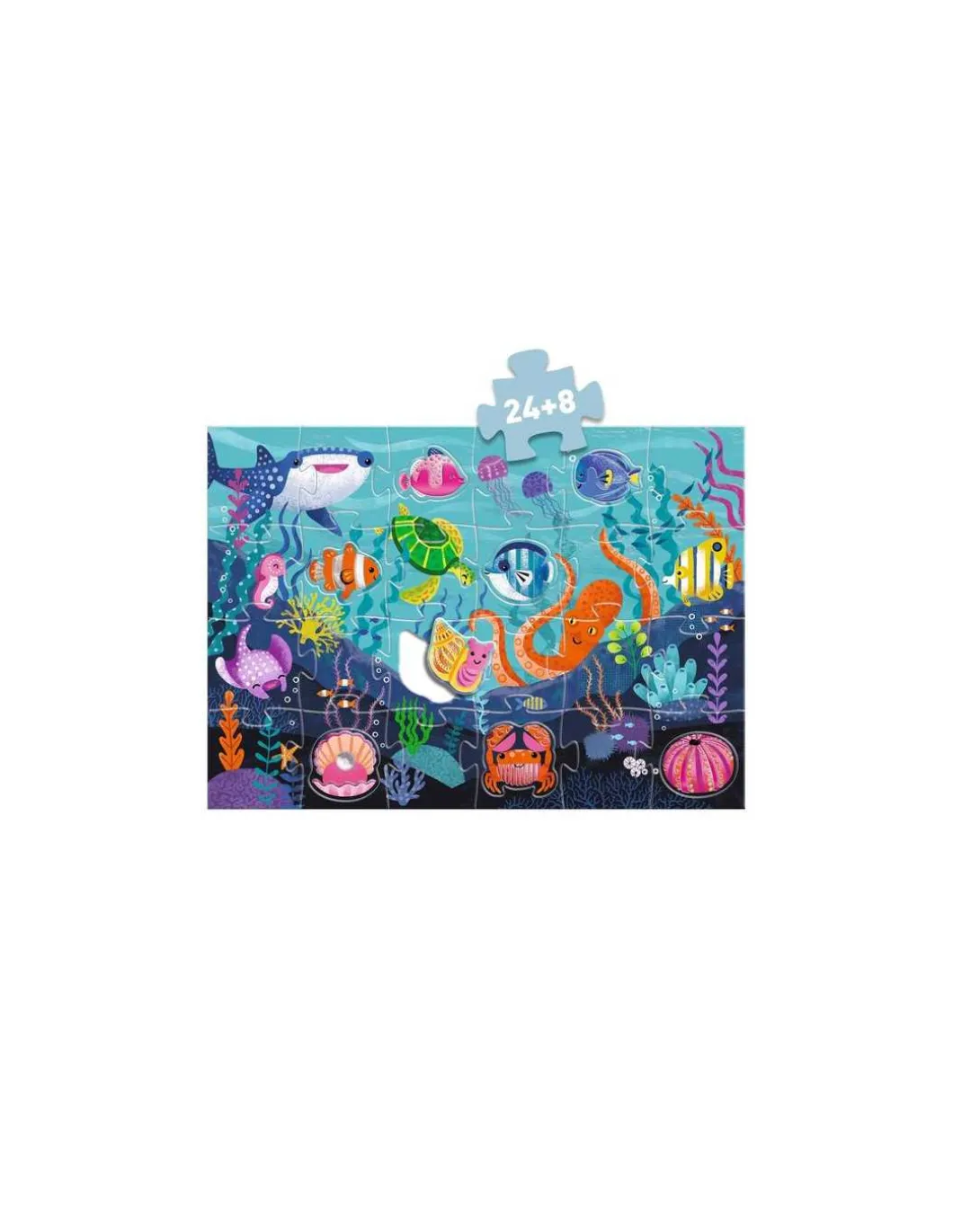 Puzzle géant Tactilo Mer - Djeco