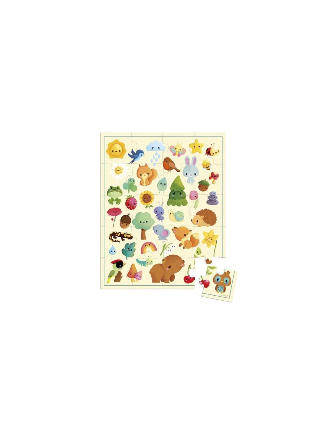 Puzzle Imagier de la nature 20 pièces - Janod
