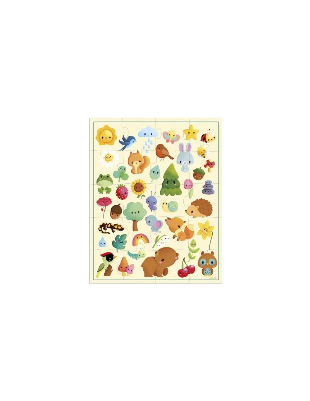 Puzzle Imagier de la nature 20 pièces - Janod