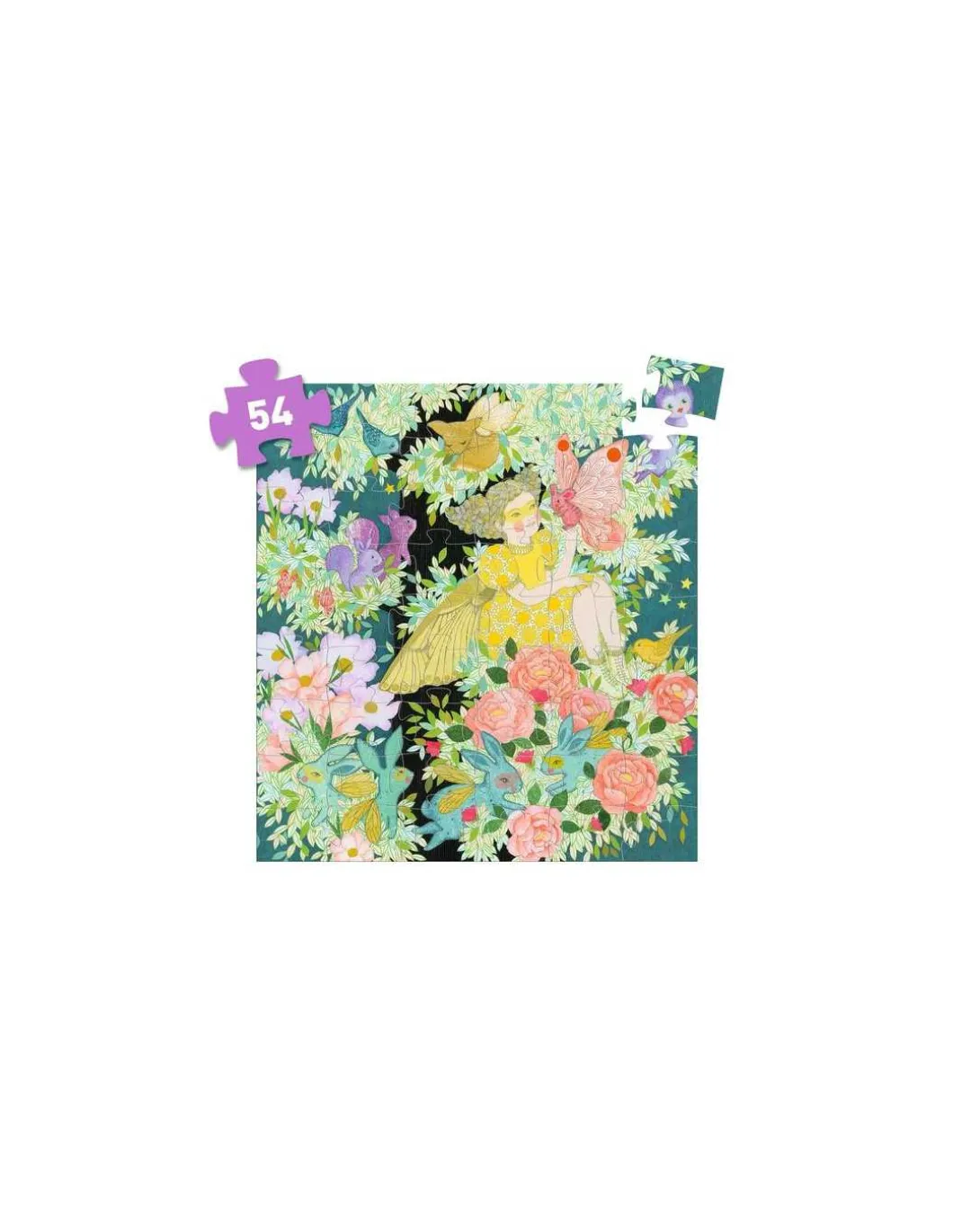 Puzzle L'Arbre de Flora 54 pièces - Djeco