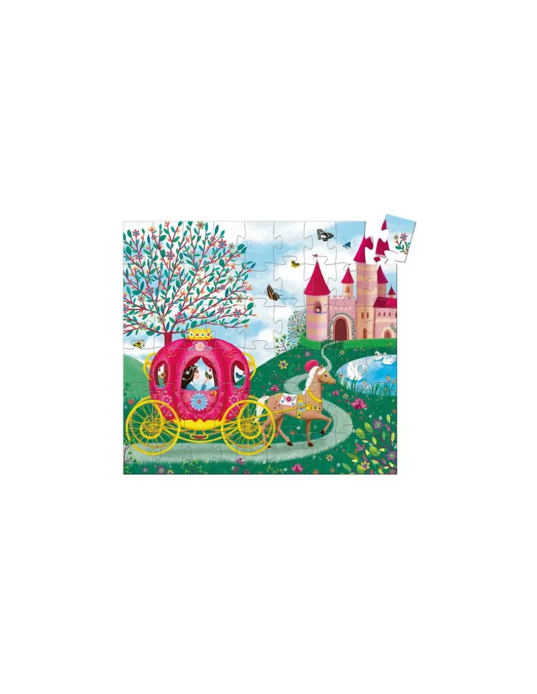 Puzzle le carosse d'Elise - Djeco