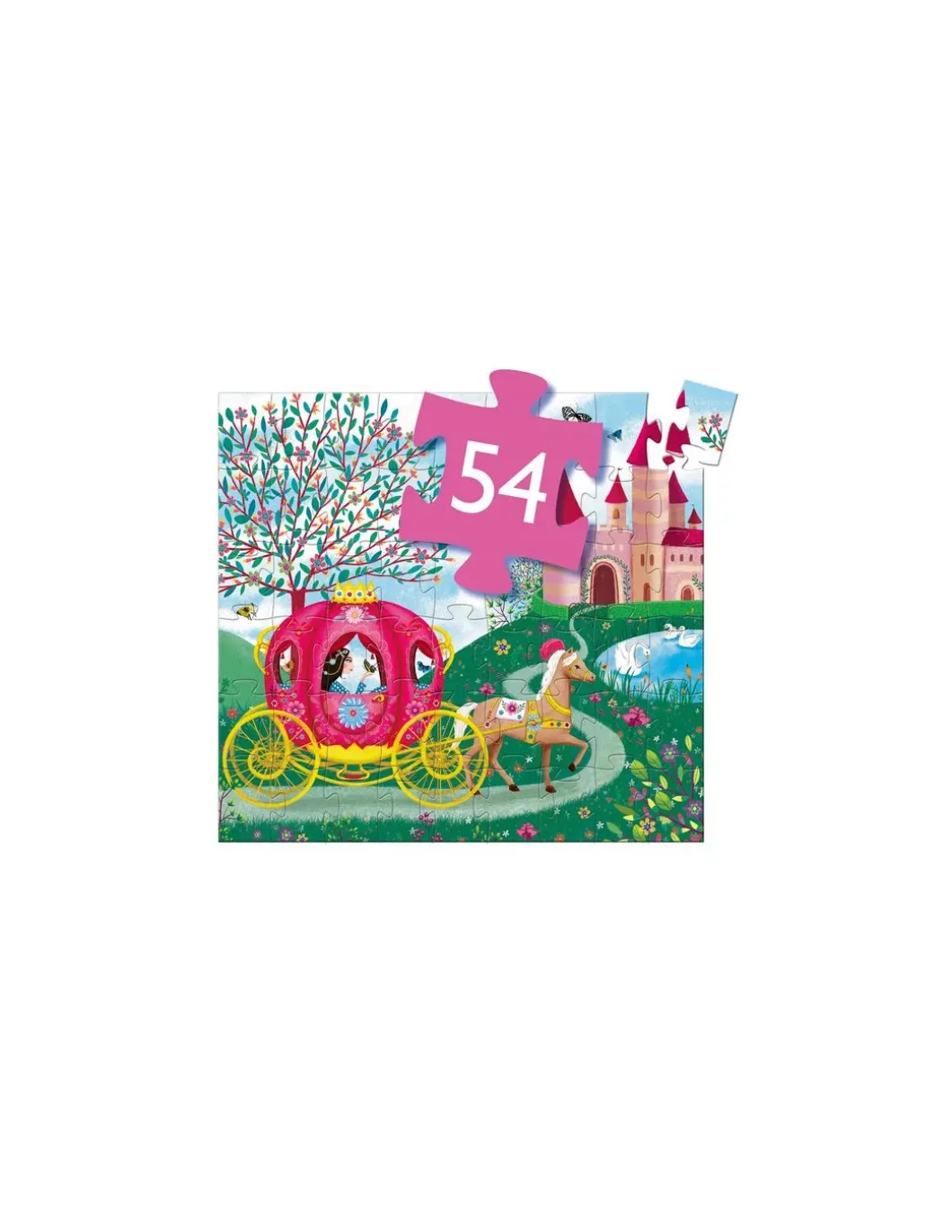 Puzzle le carosse d'Elise - Djeco