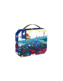 Puzzle le monde sous marin 100 pièces - Janod
