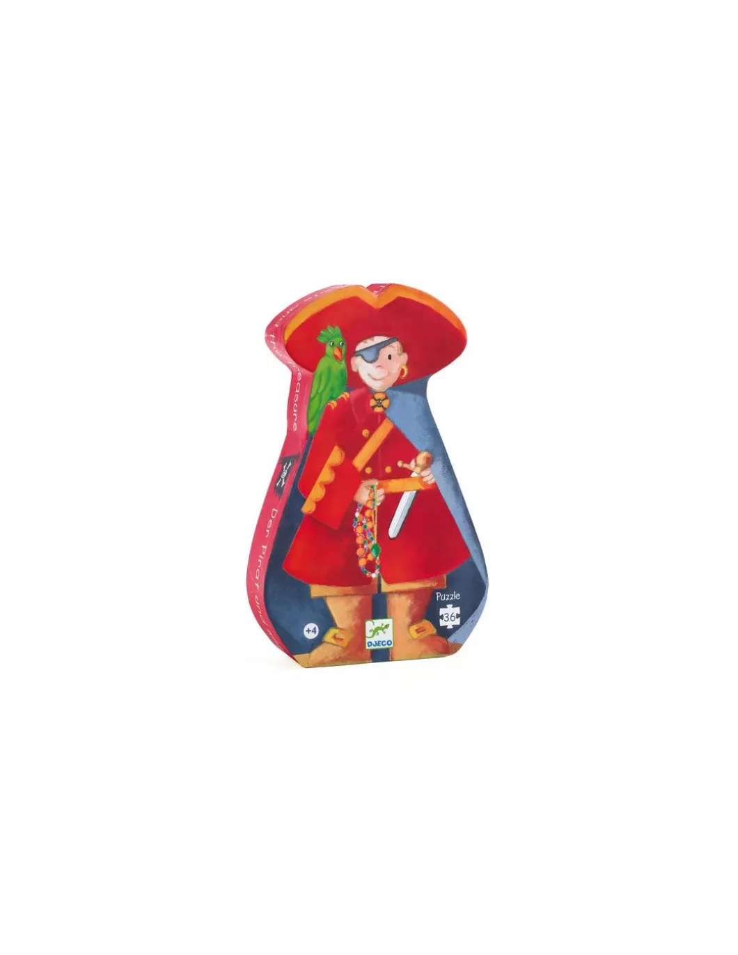 Puzzle le pirate et son trésor - Djeco