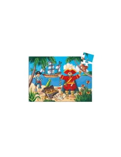 Puzzle le pirate et son trésor - Djeco