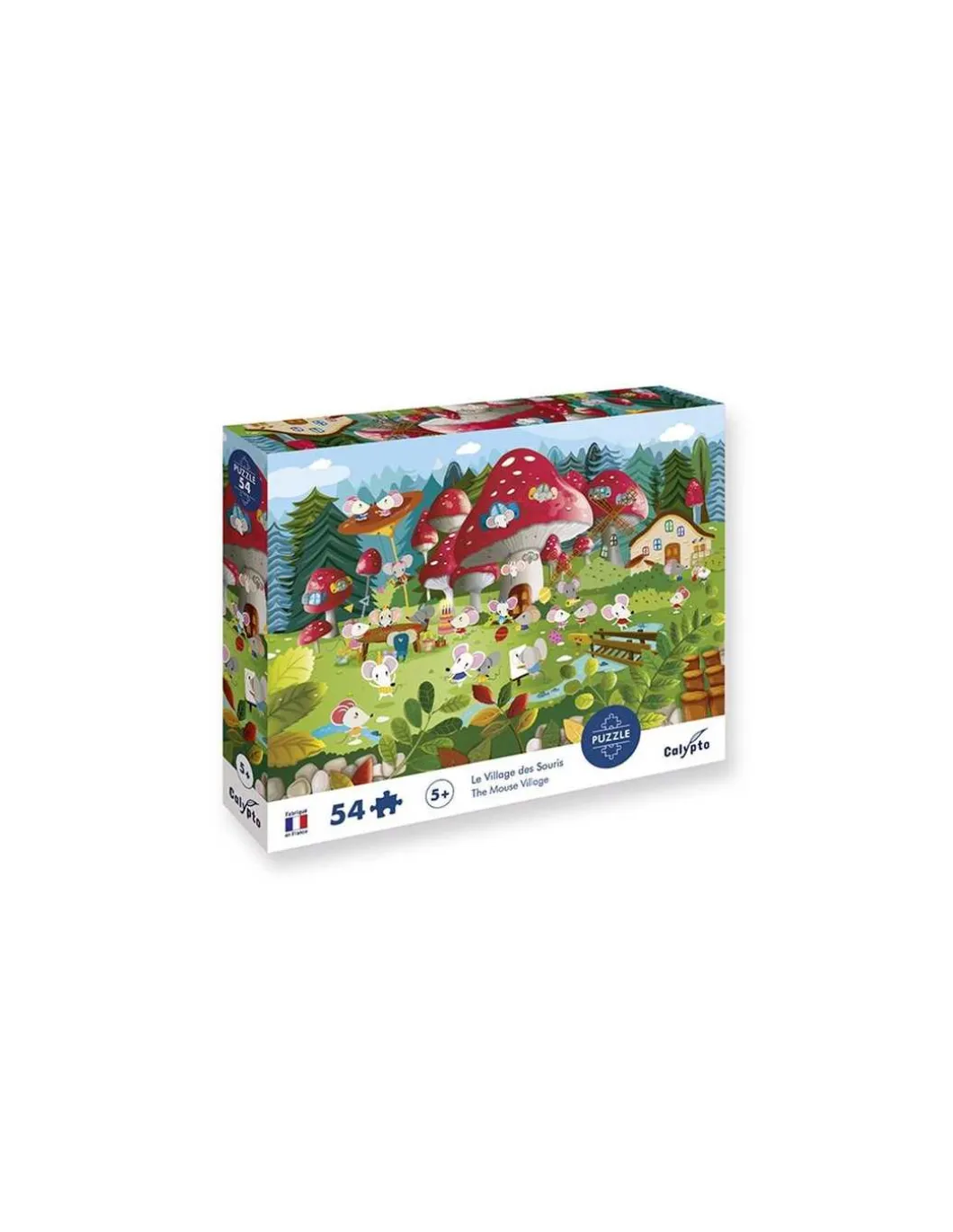 Puzzle Le village des souris 54 pièces - Sentosphère
